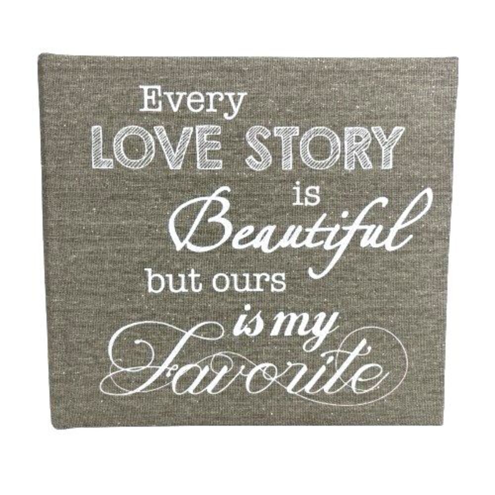Nicole Miller Home Photo Album Guest Book 200 4" X 6" w/ Side Memo Wedding New